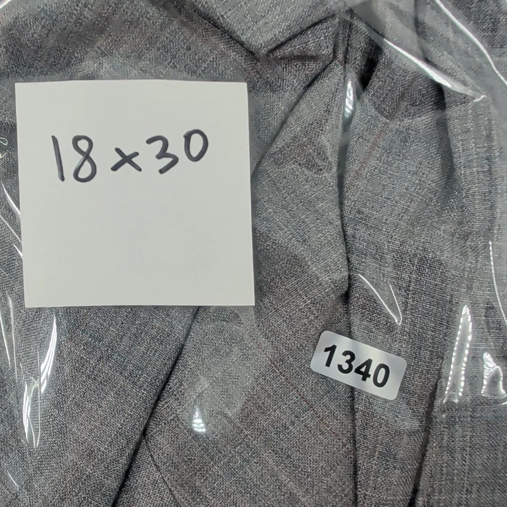 Ambassador Suiting Two Button Front Notch Collar Sport Coat Blazer‎ Gray Sz 36S